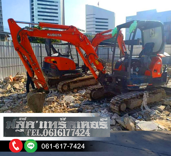 ให้เช่าเครื่องจักร-JCB-สายไหม